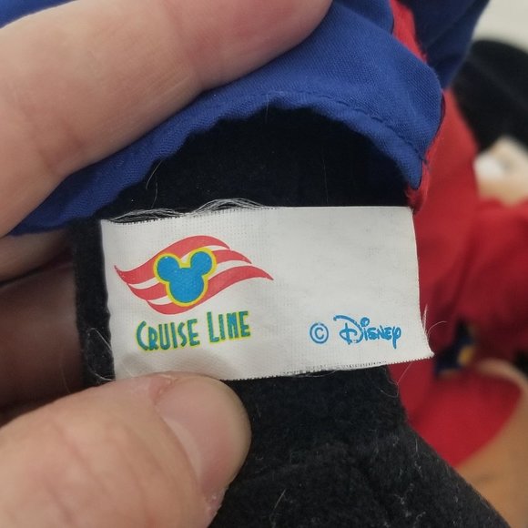 Disney Cruise Line Captain Mickey & Minnie Mouse Vintage Souvenir Plush Set - Picture 6 of 16